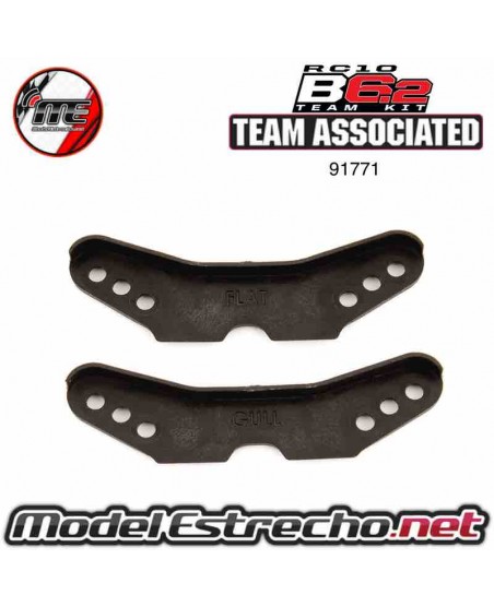 TEAM ASSOCIATED B6.1 FRONT SHOCK TOWER, GULL WING GRAPHITE