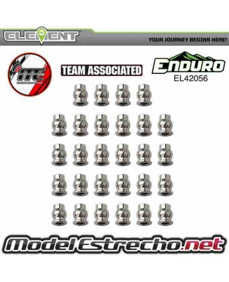 ASSOCIATE ENDURO SHOCK BUSHINGS STEEL