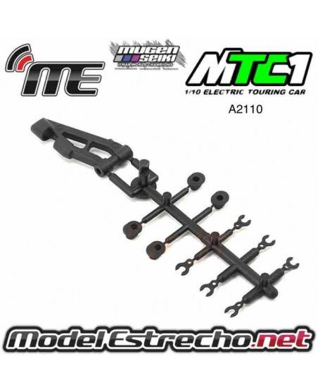 TRAPECIO SUPERIOR DELANTERO MUGEN MTC1 (1U.)Ref: A2110