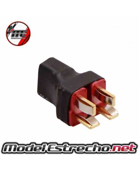 CONECTOR T-DEAN HEMBRA A 2 T-DEAN MACHO CONECTADOS EN PARALELO