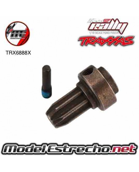 TRAXXAS CUBO DE TRANSMISION DELANTERO ACERO TEMPLADO   Ref: TRX6888X