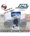 PROLINE TRENCHER LP 2.8 ALL TERRAIN MTD RAID BLACK 6x30 RUEDAS MONTADAs Ref: 10159-10