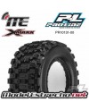PROLINE BADLANDS MX43 PRO-LOC ALL TERRAIN TIRES MOUNTED FOR X-MAXX