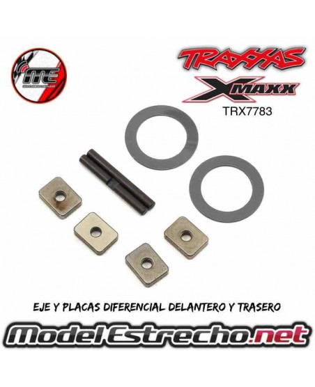 TRAXXAS X-AMXX SPIDER GEAR SHAFT (2) SPACERS (4) 16x23.5x.5 TW  DELANTERO / TRASERO   Ref: TRX7783
