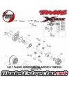 TRAXXAS X-MAXX CAJA DIFERENCIAL INTERIOR 6x10x0.5 TW DELANTERO / TRASERO    Ref: TRX7781