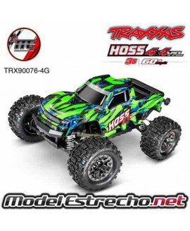 TRAXXAS HOSS MONSTER TRUCK 1/10 RTR 4WD 3S BRUSHLESS VERDE Ref: TRX90076-4G