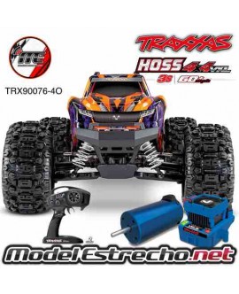 TRAXXAS HOSS MONSTER TRUCK 1/10 RTR 4WD 3S BRUSHLESS NARANJA Ref: TRX90076-4O