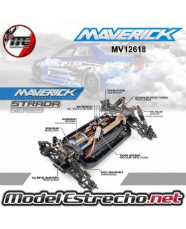 MAVERICK STRADA DC 1/10 RTR ELECTRIC DRIFT CAR

Ref: MV12618
