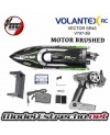 LANCHA VOLANTEX RACENT VECTOR SR48 BRUSHED RACING BOAT NEGRA RTR 2,4Ghz Ref: V797-3B