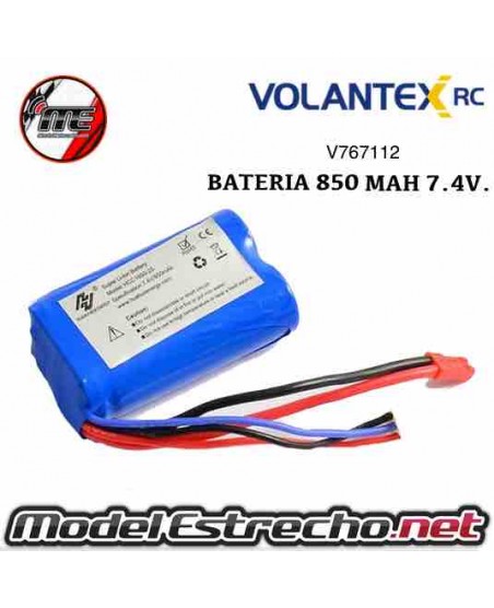 BATERIA VOLANTEX VECTOR SR48  7.4 850MAH LION  

Ref: V767112