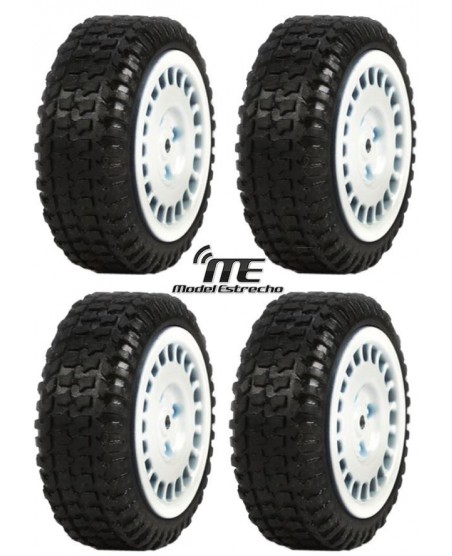 RUEDAS MOUNTED WHITE MICRO RALLY