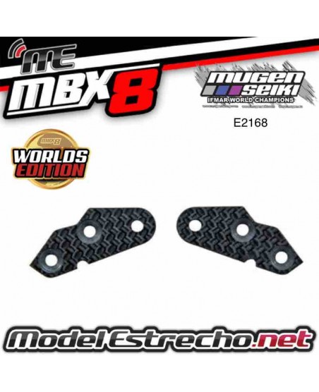 PIEZAS CARBONO MANGUETAS DELANTERA MUGEN MBX8 NUEVAS (2U.)
