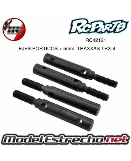 EJES PORTICOS + 5mm TRAXXAS TRX-4