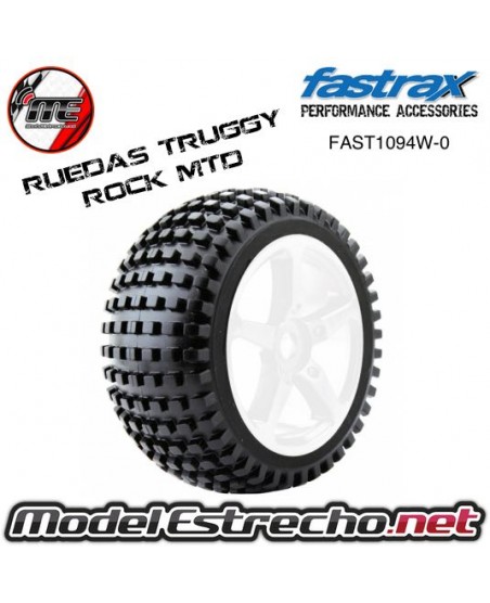 FASTRAX RUEDA 1/8 TRUGGY ROCK MTD 

Ref: FAST1094W-0