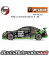 HPI MICRO RS4 DRIFT FAIL CREW NISSAN SKYLINE R34 GT-R 1/18  HPI-120101