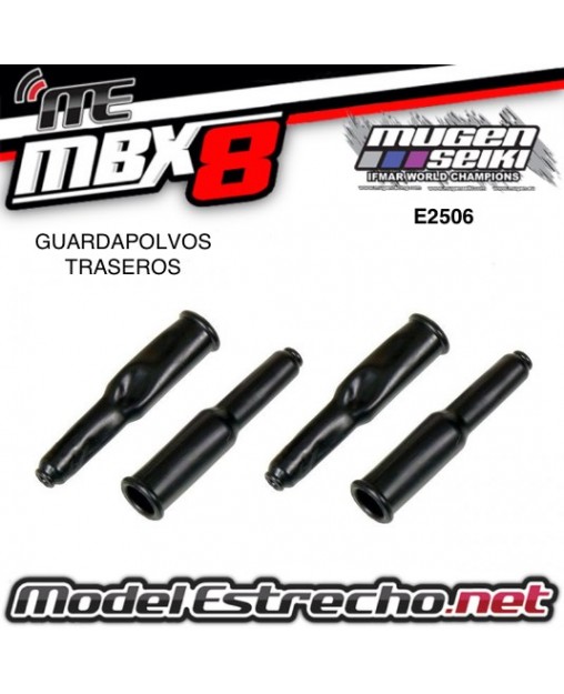 GUARDAPOLVOS TRASERO (4U.) MUGEN MBX

Ref: E2506