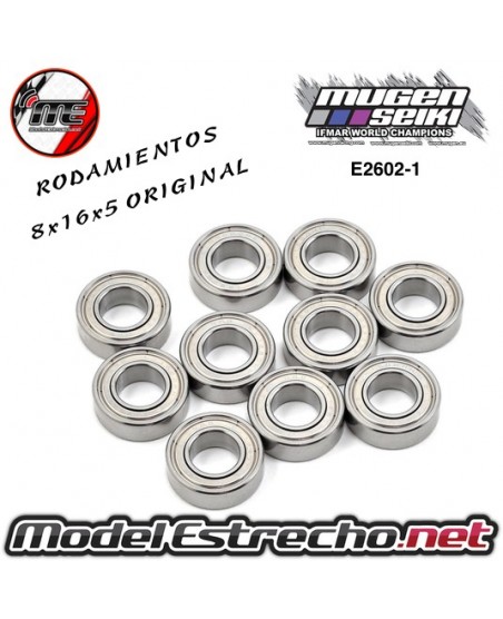 RODAMIENTOS 8x16x5 MUGEN MBX (10U.)

Ref: E2602-1