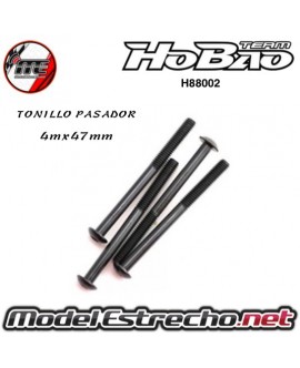 HOBAO HYPER 8/VS/MT TORNILLO PASADOR  4X47MM (4U.) 

Ref: H88002
