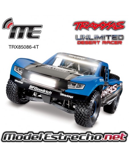TRAXXAS UNLIMITED DESERT RACER 4WD AZUL CON LED TRX85086-4T