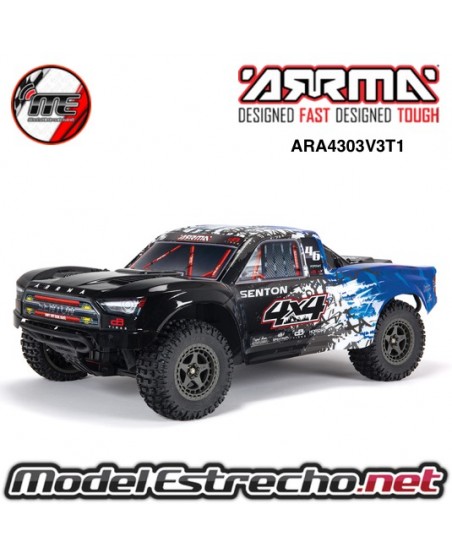 copy of ARRMA SENTON 4X4 V3 3S BLX BRUSHLESS SC ROJO