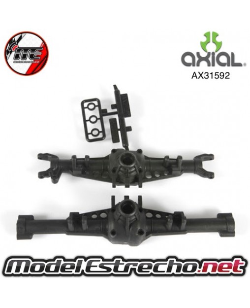 AXIAL AR44 CAJAS SALIDAS DE EJES DE DIFERENCIALES DELANTERO Y TRASERO 

Ref: AX31592 Ó AXIC1592