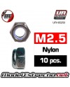 TUERCAS AUTOBLOCANTES M2,5 (10U.)