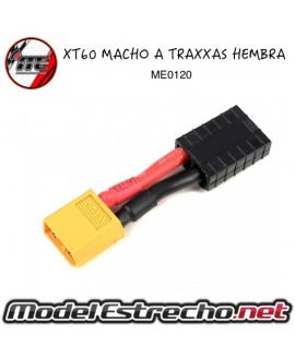CONECTOR TRAXXAS HEMBRA A XT60 MACHO

Ref: ME0120