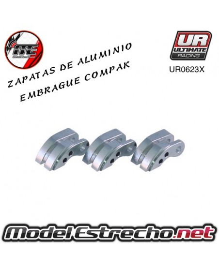 ULTIMATE ZAPATAS DE ALUMINIO COMPAK (3U.)