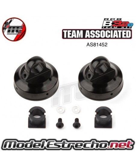 ASSOCIATED RC8B3.1 ROTULAS PLASTICO TRAPECIO SUPERIOR TRASERO 5mm