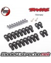 TRAXXAS ROD ENDS (16 LONG & 4 SHORT) HOLLOW BALL CONECTORS (18)