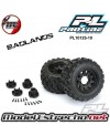 PROLINE BADLANDS MX43 PRO-LOC ALL TERRAIN TIRES MOUNTED FOR X-MAXX