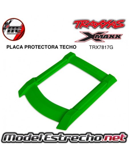 PLACA PROTECTORA VERDE TECHO TRAXXAS X-MAXX

Ref: TRX7817G