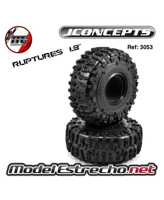 RUPTURES 1.9 PERFORMANCE SCALING TIRE CRAWLER JCONCEPTS 

Ref: 3053-02