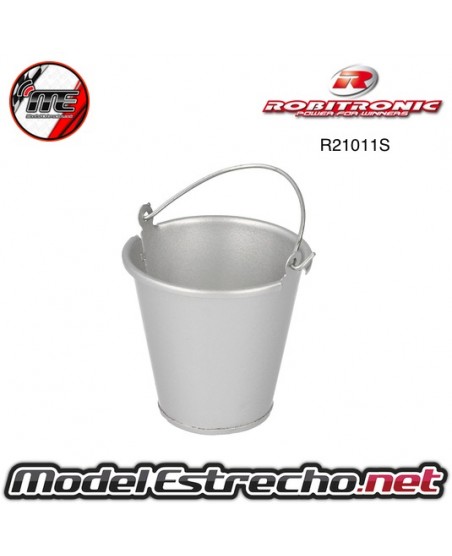 CUBO METAL ROJO