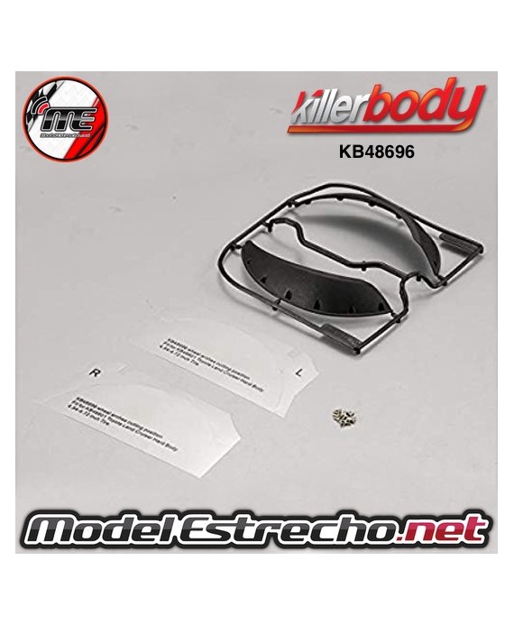 KILLERBODY FRONT WHEEL ARCHES FOR 4.53 /4.72 TIRE LC70 

Ref: KB48696