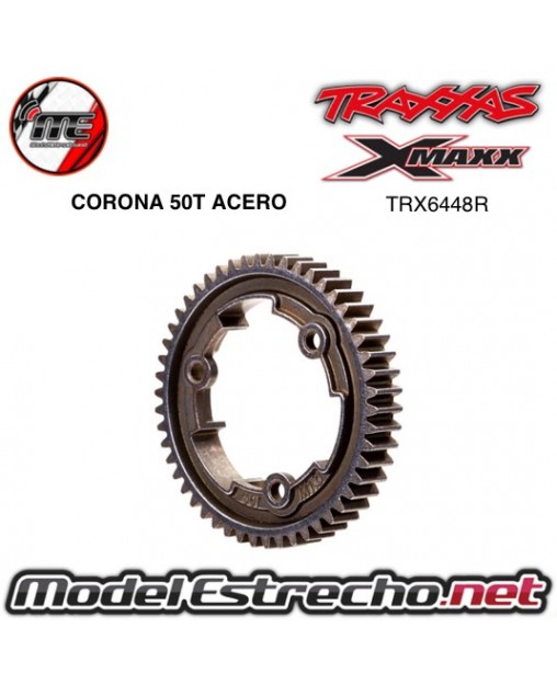 CORONA ACERO 50T TRAXXAS X-MAXX

Ref:TRX6448R