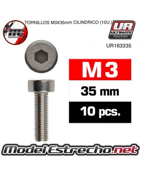 TORNILLOS M3x30mm  (10U.)