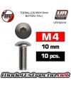 TORNILLO M4X10mm BOTON (10U.)