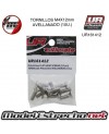 TORNILLOS M4x10mm AVELLANADOS (10U.)