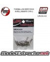 TORNILLOS M4x10mm AVELLANADOS (10U.)