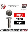 TORNILLOS SIG M3x10mm BOTON (10U.) 

Ref: UR162310