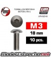 TORNILLOS SIG M3x18mm BOTON (10U.) 

Ref: UR162318