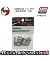 TORNILLOS M4x10mm CILINDRICO (10U.) 

Ref: UR163410