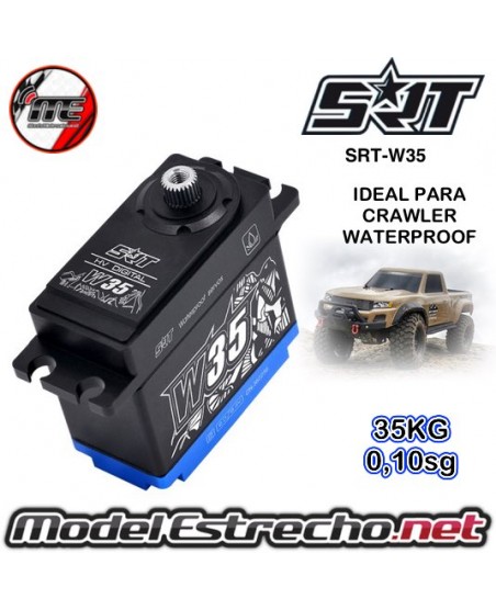 copy of SERVO SRT W25 HV DIGITAL WATERPROOF CAJA METALICA 25Kg/0.14Seg CRAWLER