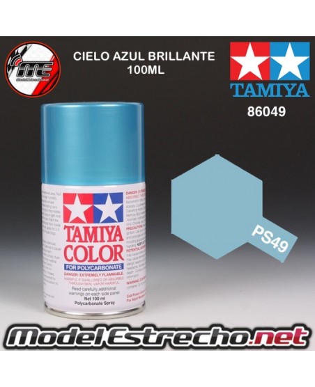 PS-49 SPRAY CIELO AZUL BRILLANTE 100ML TAMIYA LEXAN POLICARBONATO

Ref: PS-49