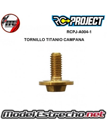 TORNILLO EMBRAGUE TITANIO OPCIONAL GRADO 5 (1U.)

Ref: RCPJ-A004-1