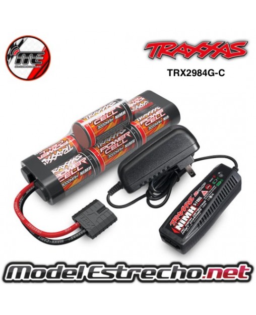 TRAXXAS BATTERY/CHARGER COMPLETER PACK 2969 CHARGER/2926X HUMP BATTERY

Ref: TRX2984G-C