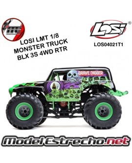 LOSI LMT 1/8 MONSTER TRUCK BLX 3S 4WD RTR ( GRAVE DIGGER)

Ref: LOS04021T1