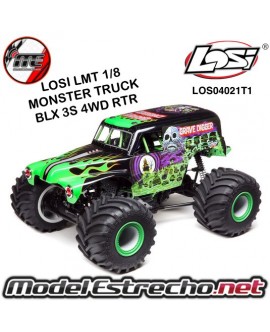 LOSI LMT 1/8 MONSTER TRUCK BLX 3S 4WD RTR ( GRAVE DIGGER)

Ref: LOS04021T1