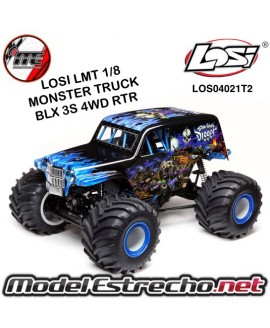 LOSI LMT 1/8 MONSTER TRUCK BLX 3S 4WD RTR ( GRAVE DIGGER)

Ref: LOS04021T2
